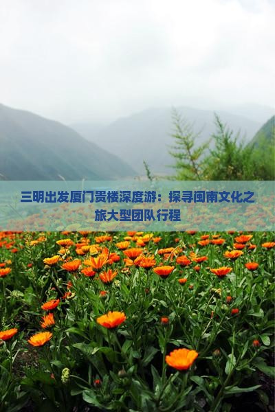 三明出发厦门贵楼深度游：探寻闽南文化之旅大型团队行程