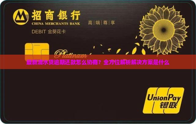 最新滴水贷逾期还款怎么协商？全方位解析解决方案是什么