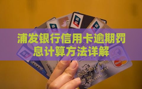 浦发银行信用卡逾期罚息计算方法详解