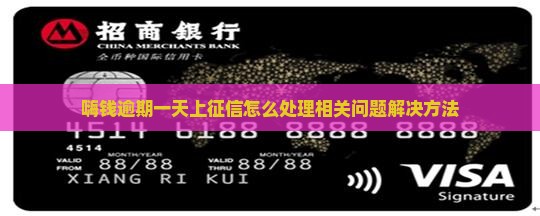 嗨钱逾期一天上征信怎么处理相关问题解决方法
