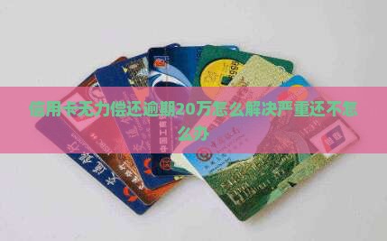 信用卡无力偿还逾期20万怎么解决严重还不怎么办