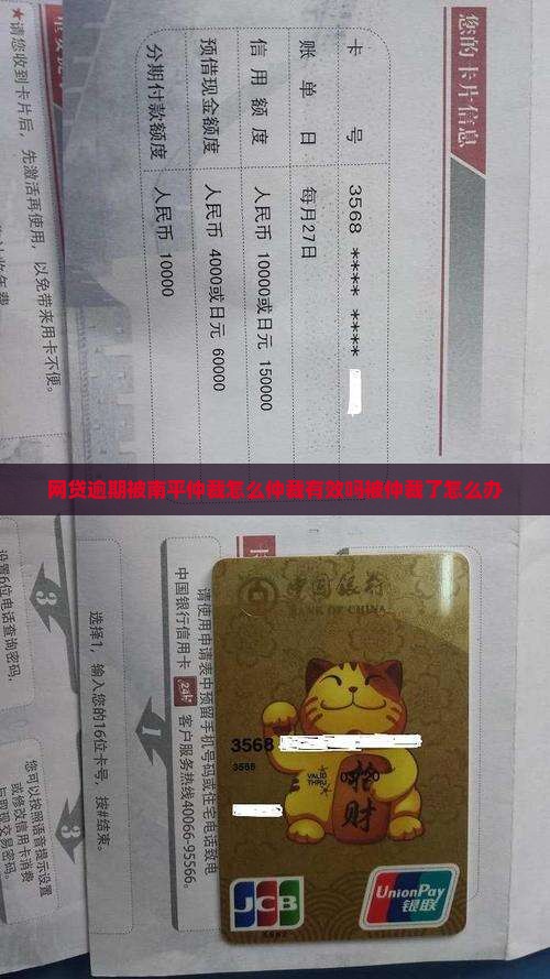 网贷逾期被南平仲裁怎么仲裁有效吗被仲裁了怎么办