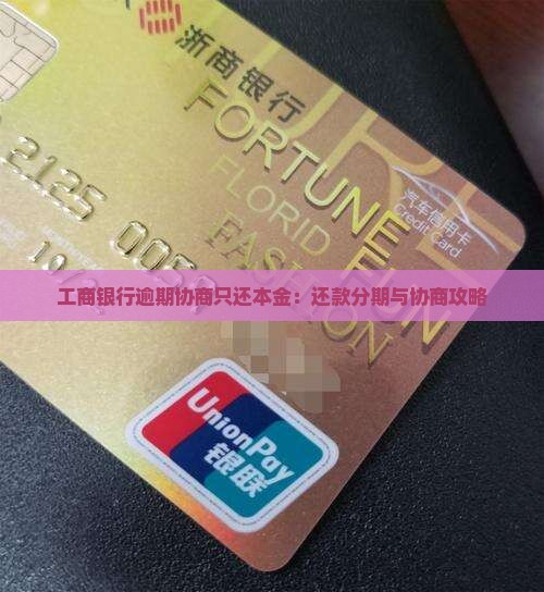 工商银行逾期协商只还本金：还款分期与协商攻略