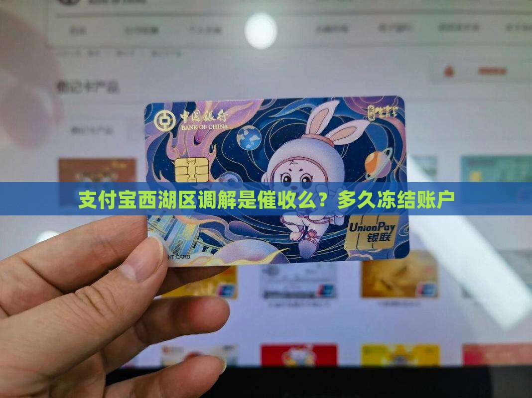 支付宝西湖区调解是催收么？多久冻结账户