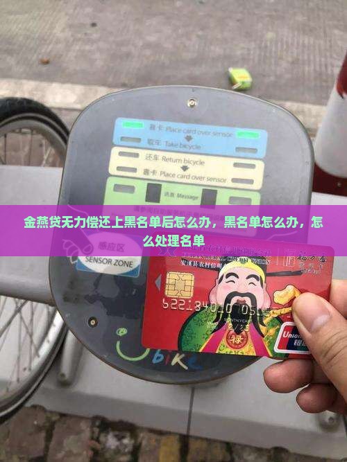 金燕贷无力偿还上黑名单后怎么办