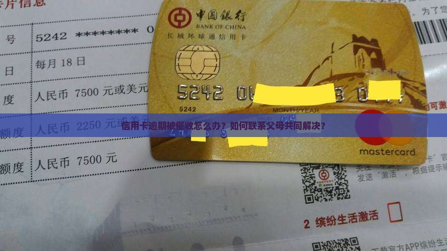 信用卡逾期找父母怎么解决