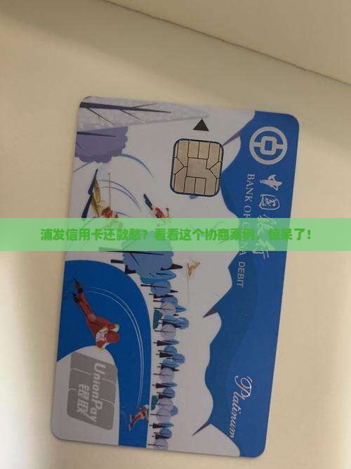 浦发信用卡协商还款案例怎么解决