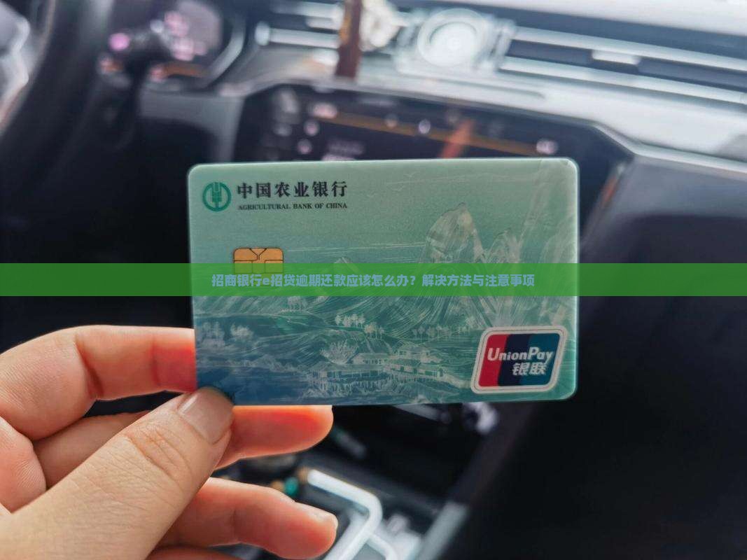 招商银行e招贷逾期还款应该怎么办