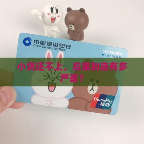 小贷不还后果会怎么样