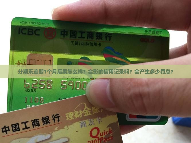 分期乐逾期1个月后果怎么样