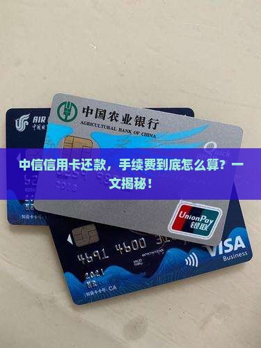 中信银行信用卡还款手续费标准查询