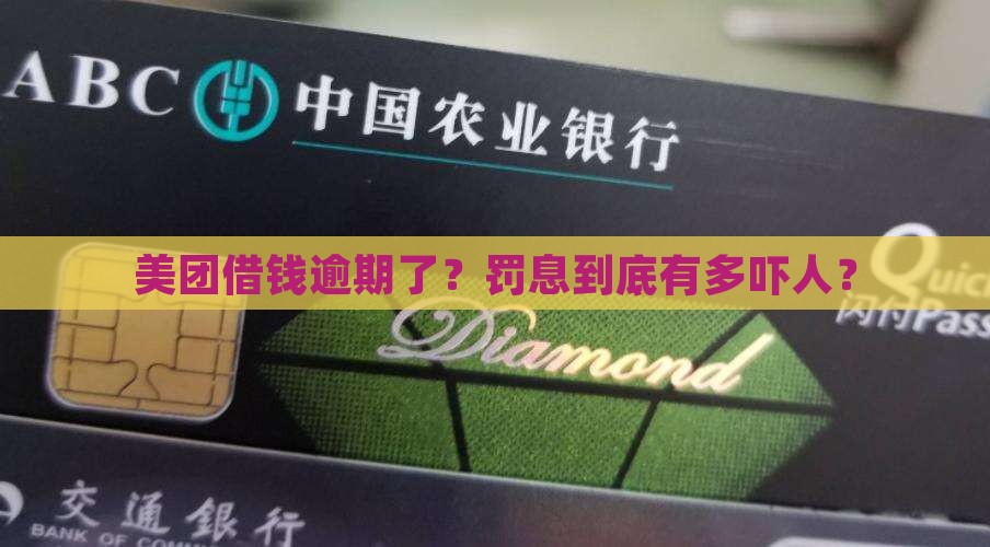 美团借款逾期罚息有多高