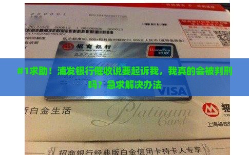 浦发催收已经起诉