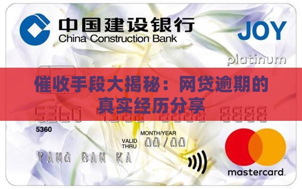 网贷逾期催收经历真实案例揭秘