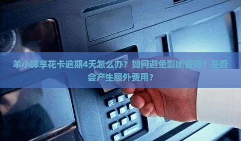 羊小咩享花卡逾期4天怎么办