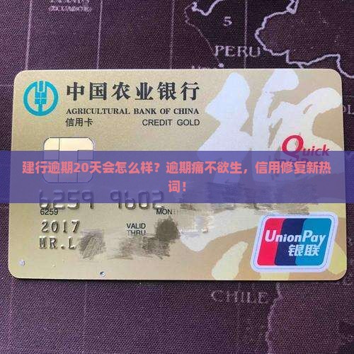 建行逾期20天会怎么样