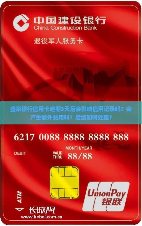 盛京银行信用卡逾期3天后会发生什么