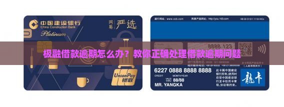 极融借款逾期怎么办避免影响个人信用