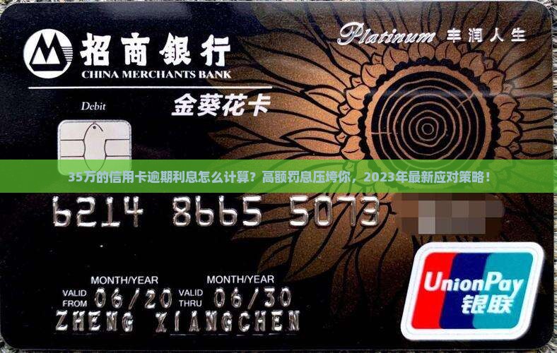 35万的信用卡逾期利息怎么计算