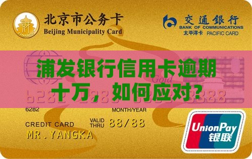 浦发信用卡逾期了十万
