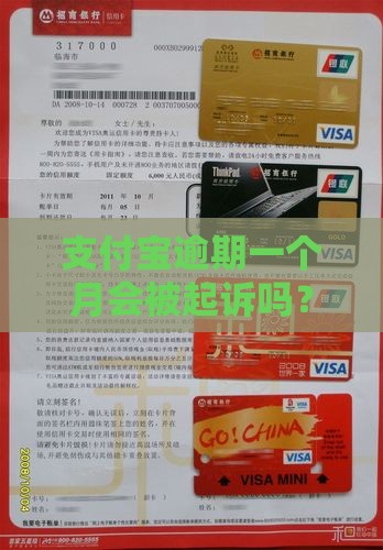 支付宝逾期一个月被起诉吗