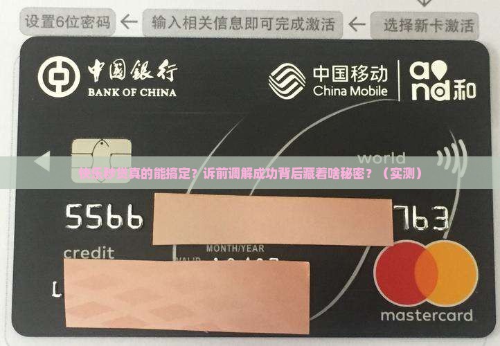 快乐秒贷诉前调解成功 快乐秒贷诉前调解成功