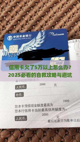 信用卡欠了5万以上怎么办快速解决方法