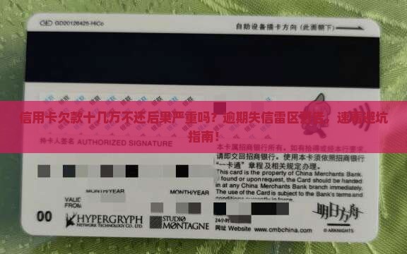 信用卡欠款十几万不还后果严重吗