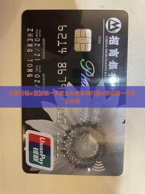 农商行福e贷逾期一天怎么补救