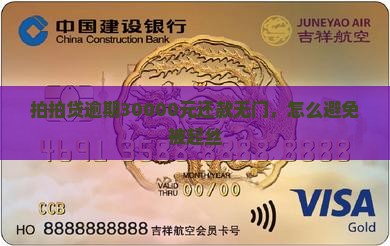 拍拍贷逾期30000元还款无门，怎么避免被起丝