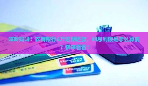 农商银行六万元逾期还款计算公式 农商银行六万元逾期还款计算公式