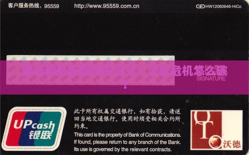 欠银行贷款利息没还不上怎么办