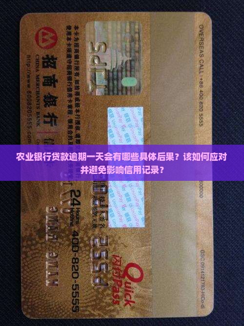 农业银行贷款逾期一天后果是什么该如何应对