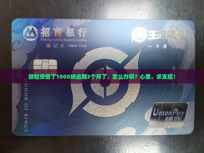 微粒贷一千逾期3个月应该怎么处理