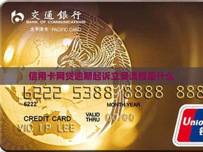 信用卡网贷逾期起诉立案流程