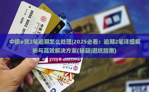 中银e贷2笔逾期怎么处理 中银e贷2笔逾期怎么处理