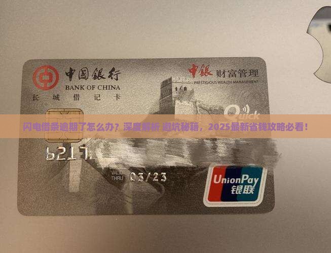 闪电借条逾期了怎么办