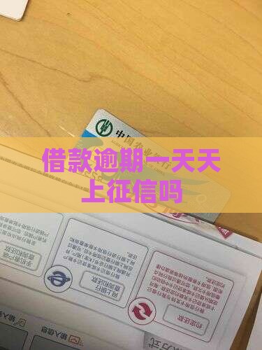 乐享借款逾期一天上征信吗