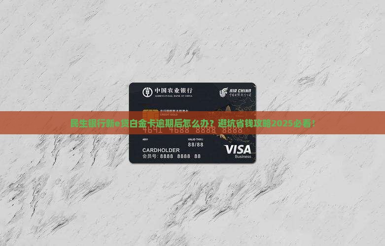 民生银行新e贷白金卡逾期后的处理方式