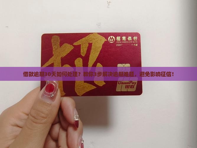现金借款逾期30天如何处理