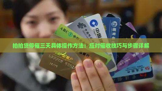 拍拍贷停催三天具体操作方法：应对催收技巧与步骤详解