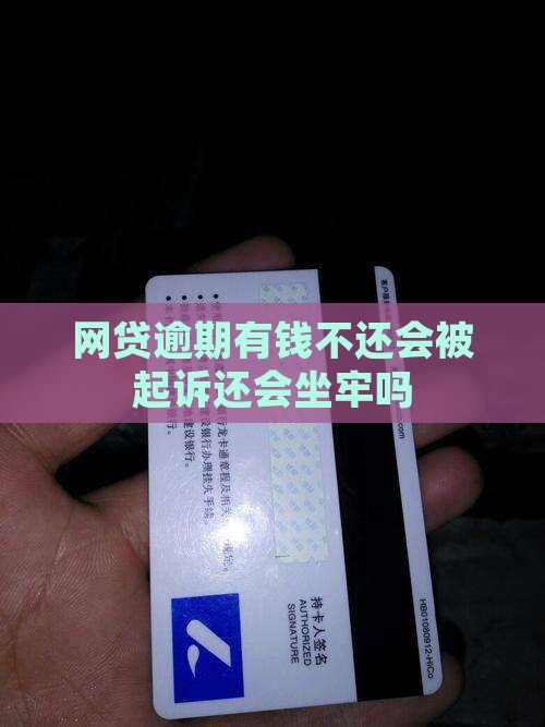 网贷逾期有钱不还会被起诉还会坐牢吗