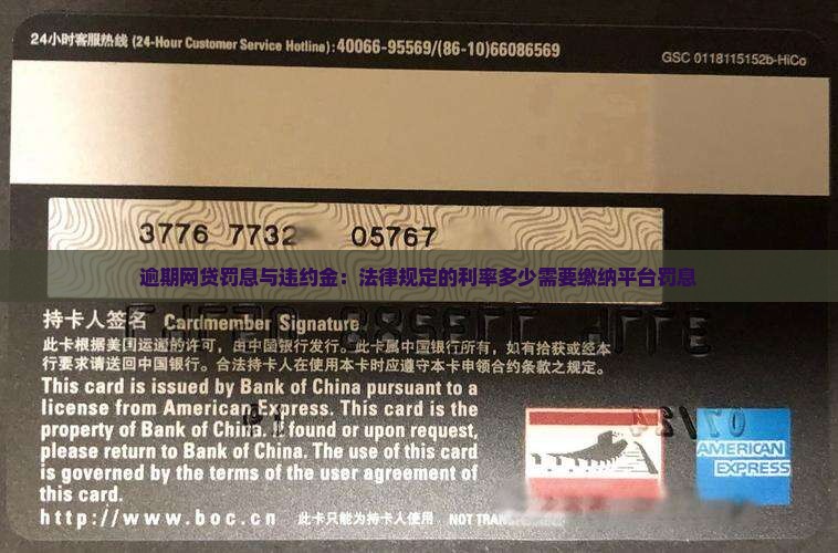 逾期网贷罚息与违约金：法律规定的利率多少需要缴纳平台罚息