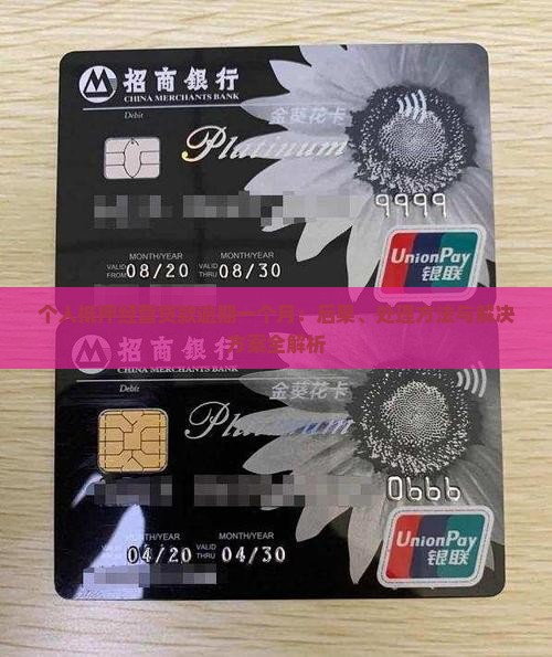 个人抵押经营贷款逾期一个月：后果、处理方法与解决方案全解析