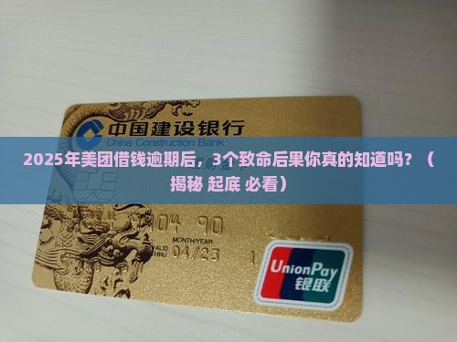 美团上借钱逾期会有什么后果