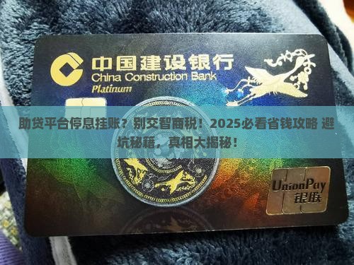 助贷平台停息挂账违法吗