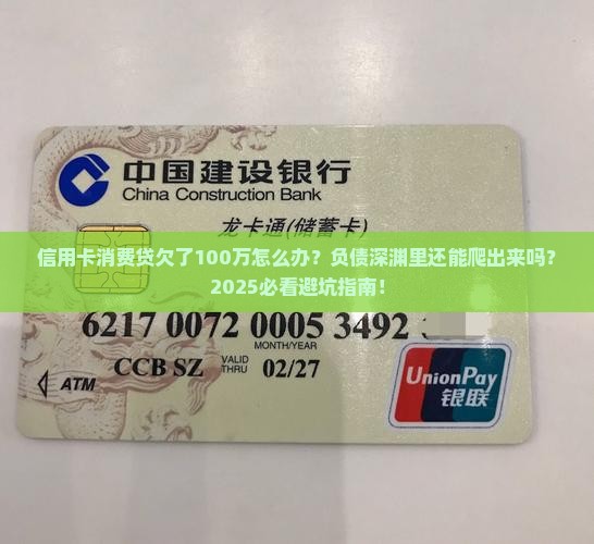 信用卡消费贷欠了100万怎么办