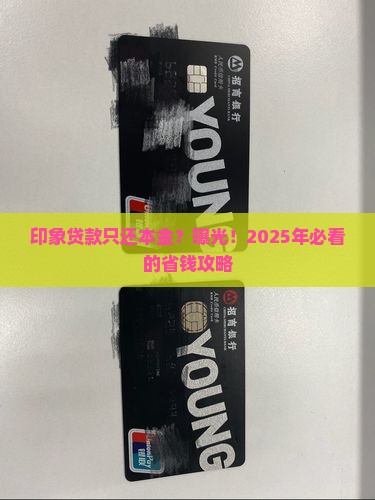 印象贷款只还本金怎么操作