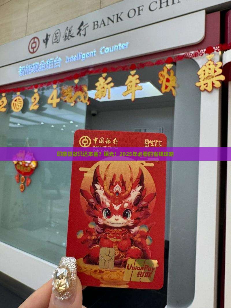 印象贷款只还本金怎么操作
