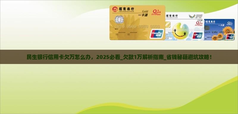 民生银行信用卡欠万怎么办
